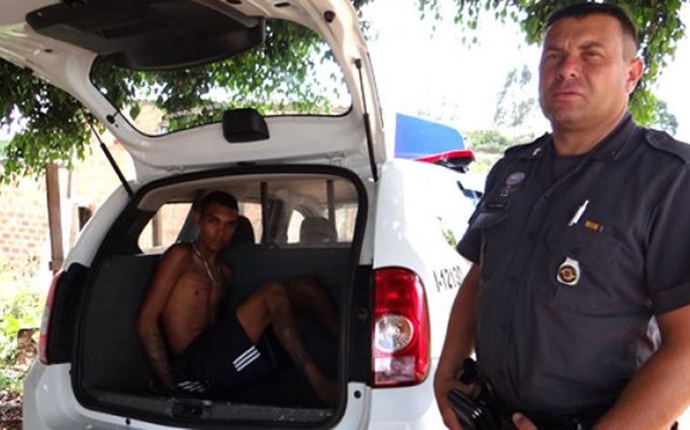 PM realiza flagrante de tráfico em Rubião Júnior