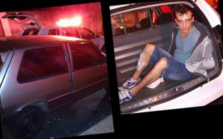 Polícia Militar prende autor de furto de CD de automóvel em Botucatu