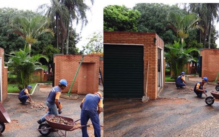 Começam as obras de revitalização da Praça Prefeito Romeu Bretas