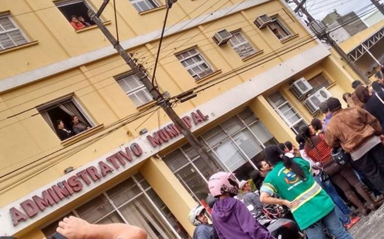 Manifesto contra cortes no funcionalismo público aconteceu hoje, 11