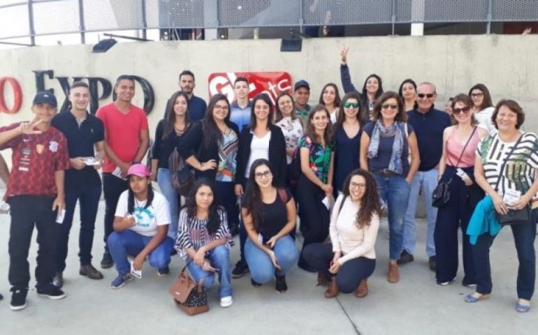 Engenharia e Arquitetura Eduvale visitam a 25ª Feicon Batimat