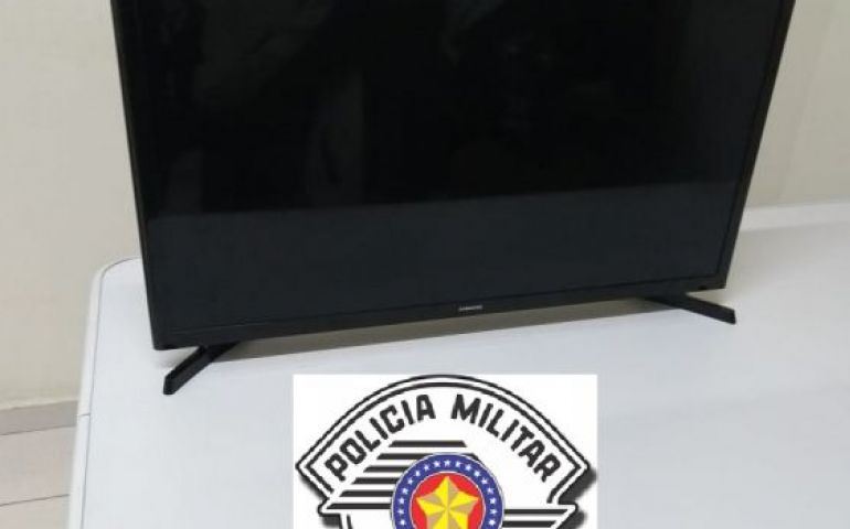 HOMEM É PRESO APÓS FURTAR E VENDER TV EM AVARÉ