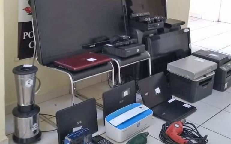 Acusado de tráfico de drogas pela Polícia Civil de Avaré também é receptador de muitos objetos furta