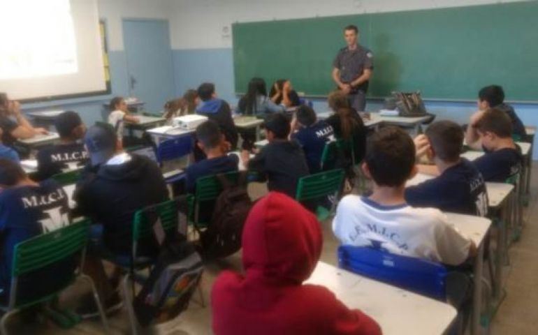 Polícia Militar dá continuidade a programa Escolinha da PM