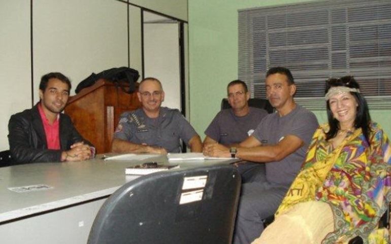 POLÍCIA MILITAR SE REUNE COM ORGANIZADORES DO PROTESTO DO DIA 15 DE MARÇO DE 2015