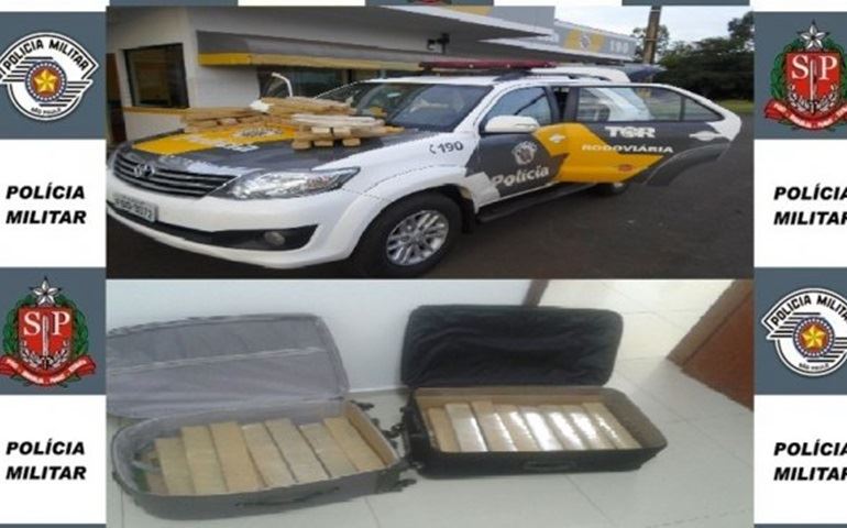POLÍCIA MILITAR RODOVIÁRIA APREENDE 36 KG DE MACONHA