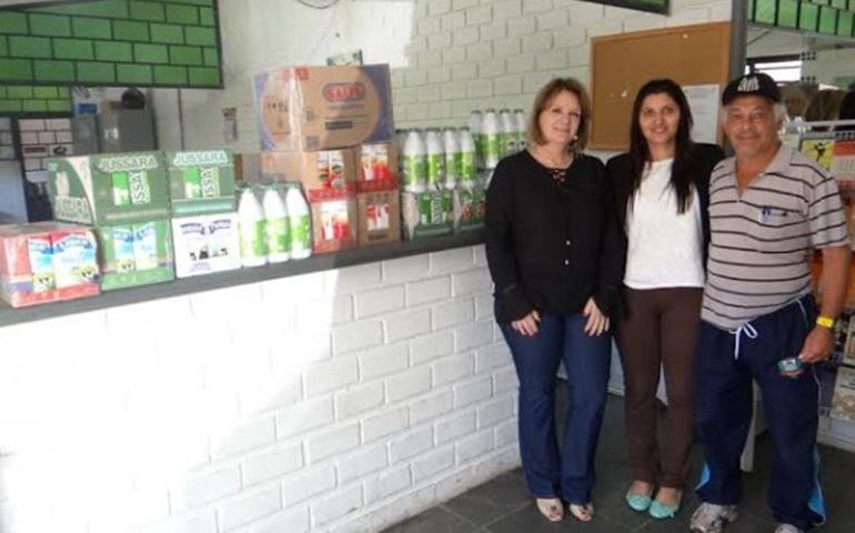 Primeiras rodadas do Municipal de Futebol arrecadam 275 litros de leite
