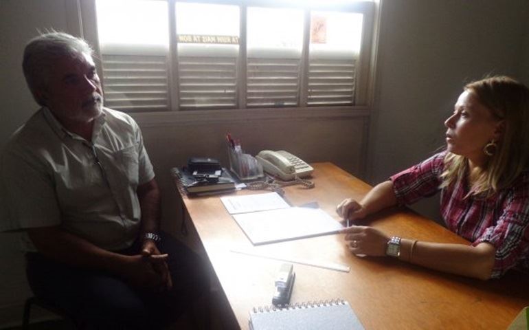 Vereador Barreto visita o Conselho Tutelar.