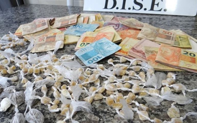 DISE apreende 174 pedras de crack no Jardim Ciranda