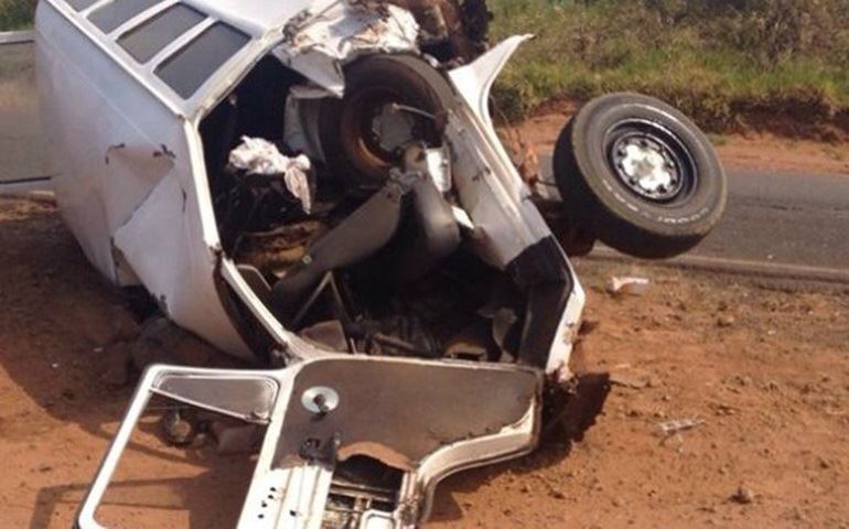 Pai e filho de oito meses morrem em acidente em Cerqueira César