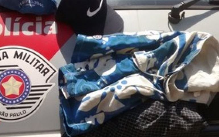 Homem é preso em flagrante por furtar roupas de casa em Avaré