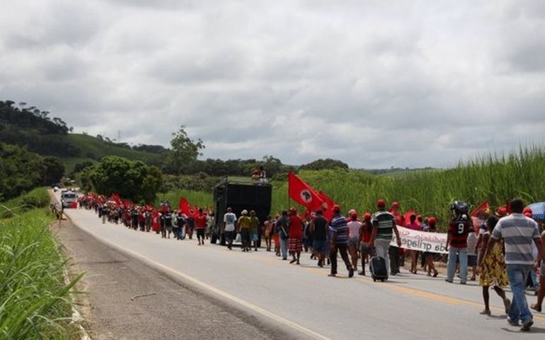 Manifestantes do movimento ?Sem Terra ? estão na região de Avaré hoje.