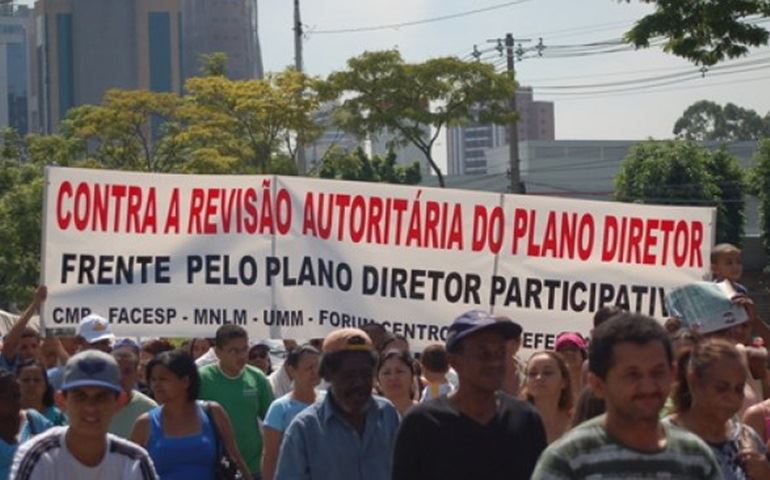 POPULAÇÃO QUER UM PLANO DIRETOR PARTICIPATIVO