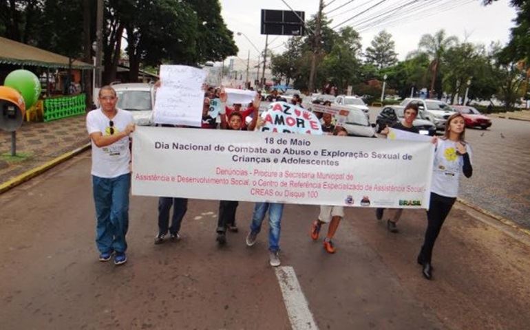 Caminhada marca a luta contra exploração sexual