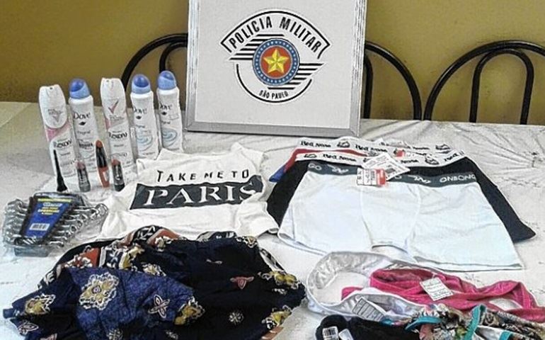 PM prende ladrão antes das vítimas perceberem o furto