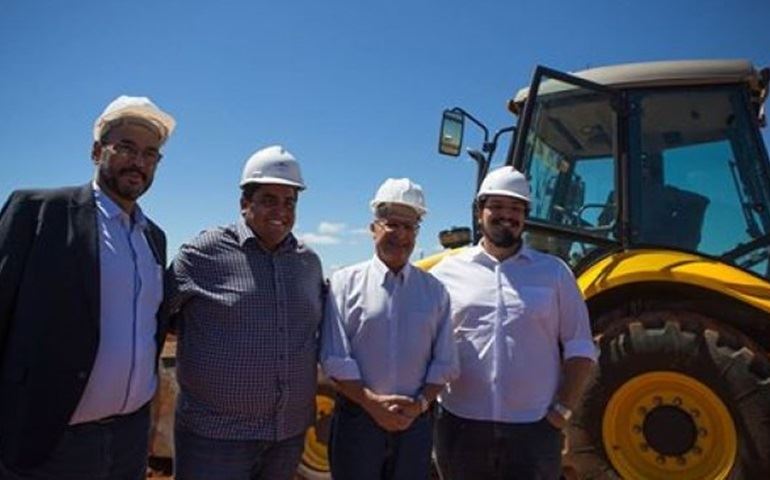 Com o governador Alckmin, Poio inicia obra de Unidade de Saúde no Mario Bannwart