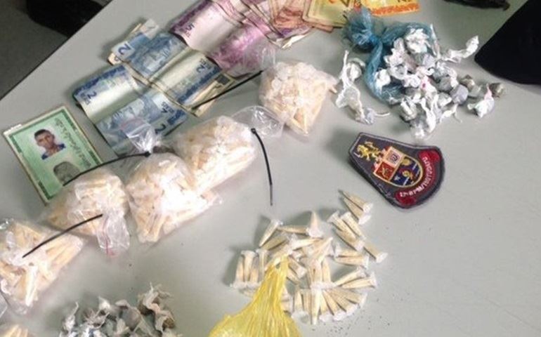 Homem é preso com cocaína, crack e maconha em Laranjal Paulista