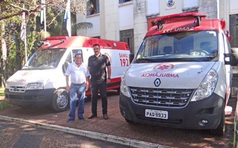 Avaré recebe duas ambulâncias para integrar frota do SAMU