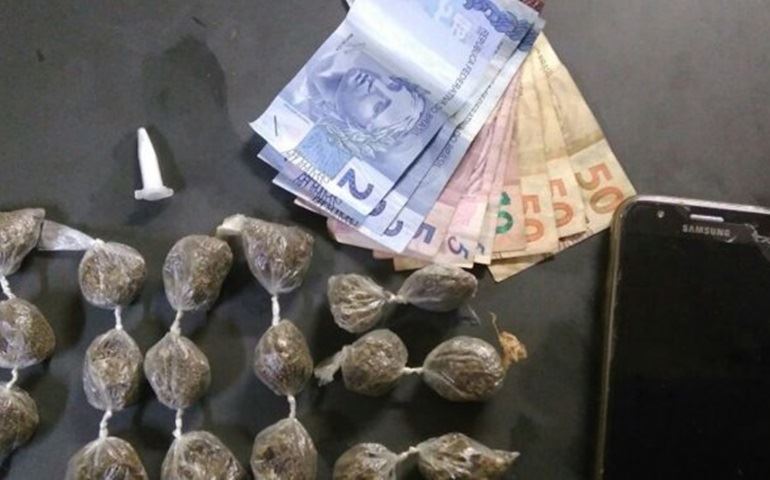 Adolescente é apreendida com porções de cocaína e maconha em Itapetininga