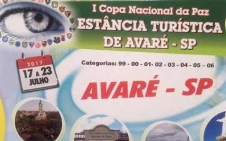 Avaré sediará a Copa Nacional da Paz