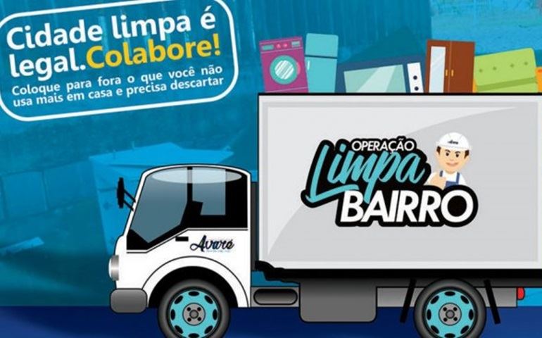 Operação 'Limpa Bairro' deve chegar a 51 bairros neste mês de julho, diz prefeitura