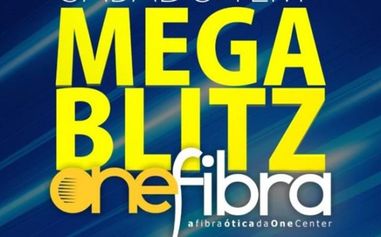 ONE CENTER REALIZA BLITZ NESTE SÁBADO EM AVARÉ