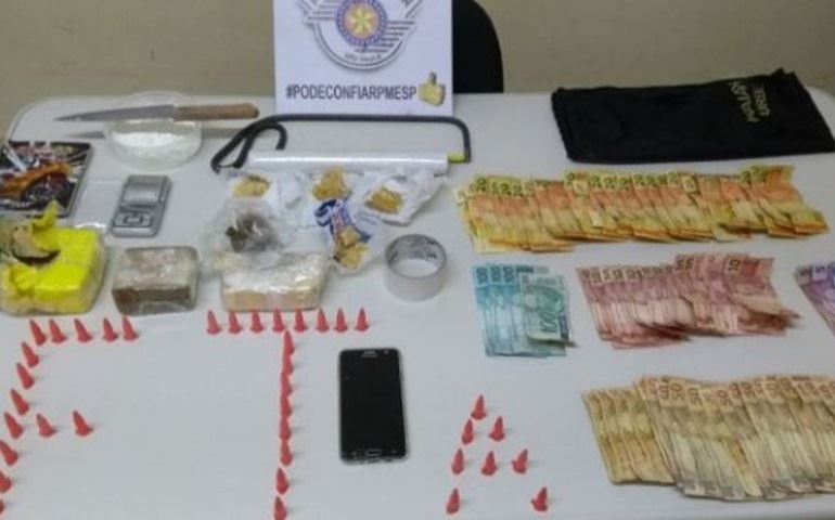 PM DE AVARÉ PRENDE TRAFICANTE QUE AGIA NA CIDADE