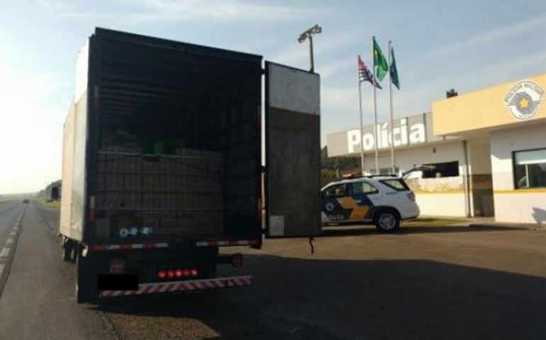 Polícia Rodoviária apreende eletrônicos contrabandeados em Avaré, SP