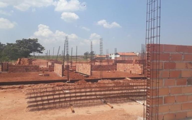 Obra da creche do Jardim Dona Laura está em andamento