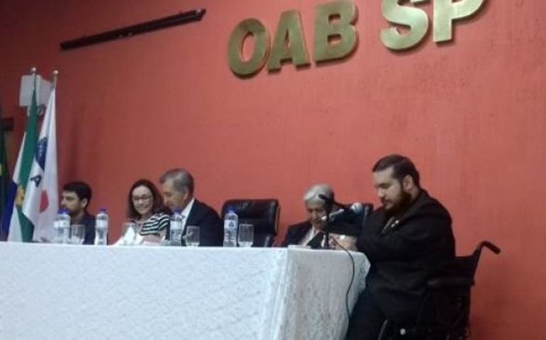 OAB/SP realizou desagravo em prol de advogada avareense