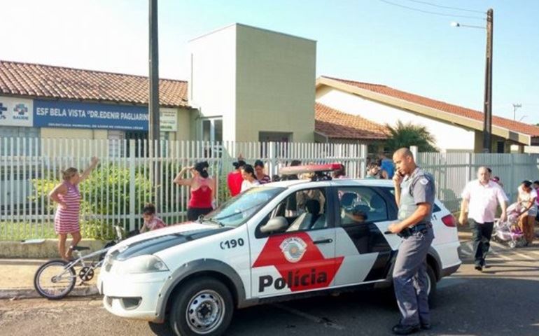 Criminosos depredam, furtam e defecam em cozinha de escola em Cerqueira César