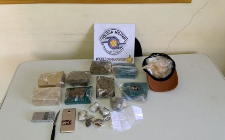 Homem do PCC é preso por tráfico de drogas no Jardim Presidencial