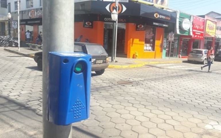 Sinalização para deficientes vira piada em Avaré