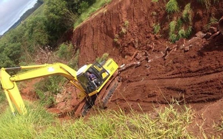 Prefeitura anuncia que começou obra para conter erosão no São Rogério