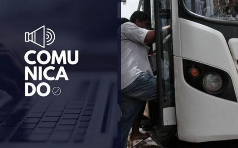 Saúde orienta sobre passagens de ônibus