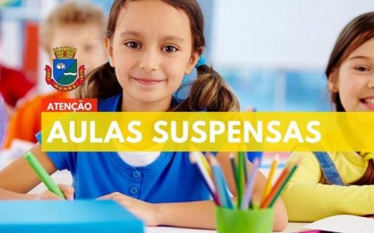 Prefeitura de Avaré suspende aulas em toda a rede municipal de ensino
