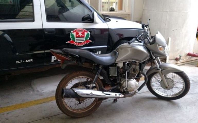 Receptador de moto furtada é preso no Jardim Paraíso, em Avaré