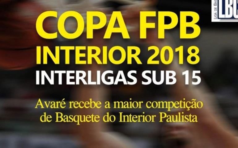 Avaré vai receber a Copa da Federação Paulista de Basketball