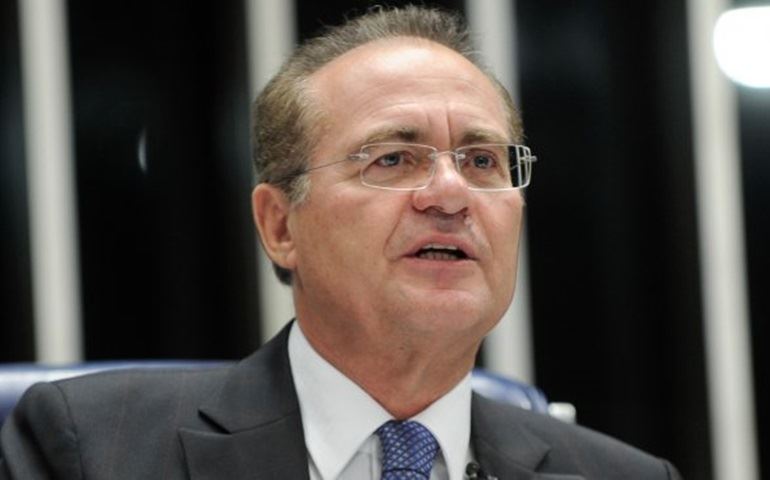 Em votação secreta, Renan Calheiros é eleito presidente do Senado pela 4ª vez