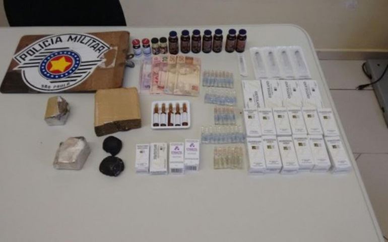POLÍCIA MILITAR PRENDE HOMEM POR TRÁFICO DE DROGAS