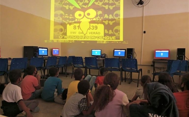Projeto utiliza tecnologia para conscientizar alunos sobre a dengue