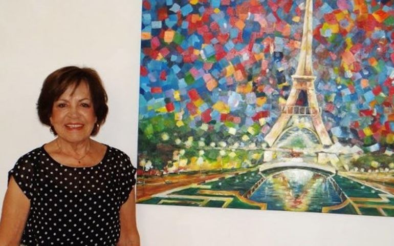Marilena Furlan mostra suas obras no Chá dos Artistas