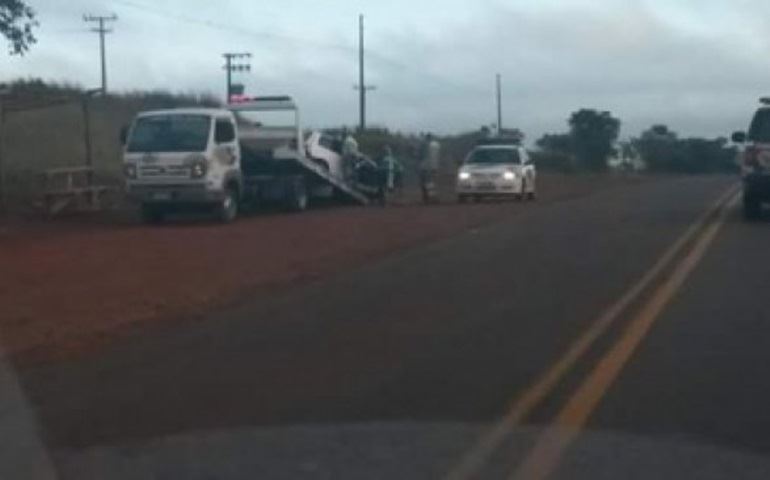 Acidente em Itaí deixa duas pessoas feridas 