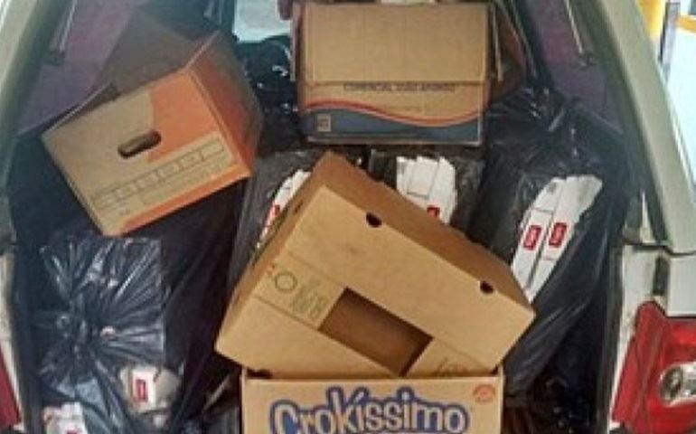 Homem é preso com 6 mil maços de cigarro na Rodovia Castello Branco
