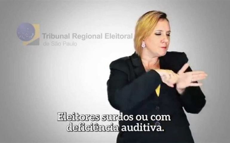 Pesquisa do TRE facilitará  o voto de eleitores com deficiência auditiva