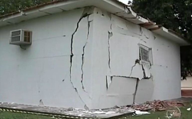 Grupo explode caixas automáticos em distrito de Paranapanema