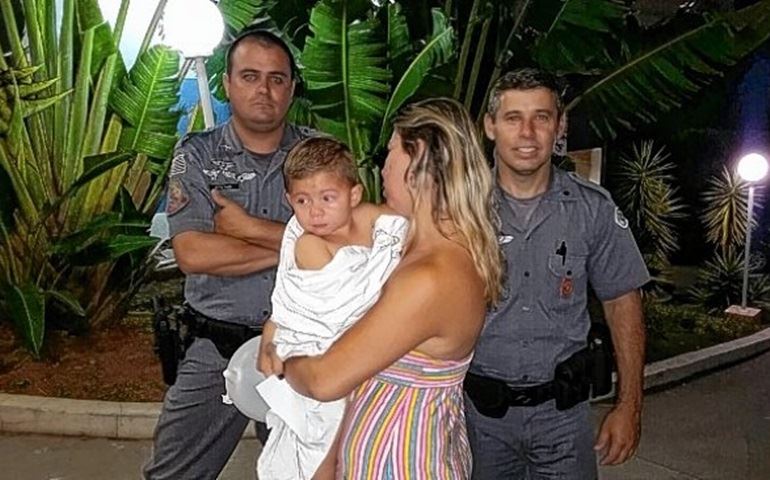 PM salva criança que estava se afogando em Botucatu