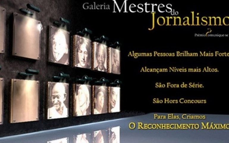 Cinco categoria tem novos mestres no jornalismo.