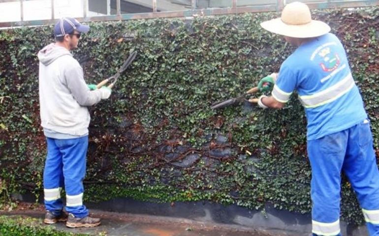 Equipe de Praças e Jardins ganha nova sede
