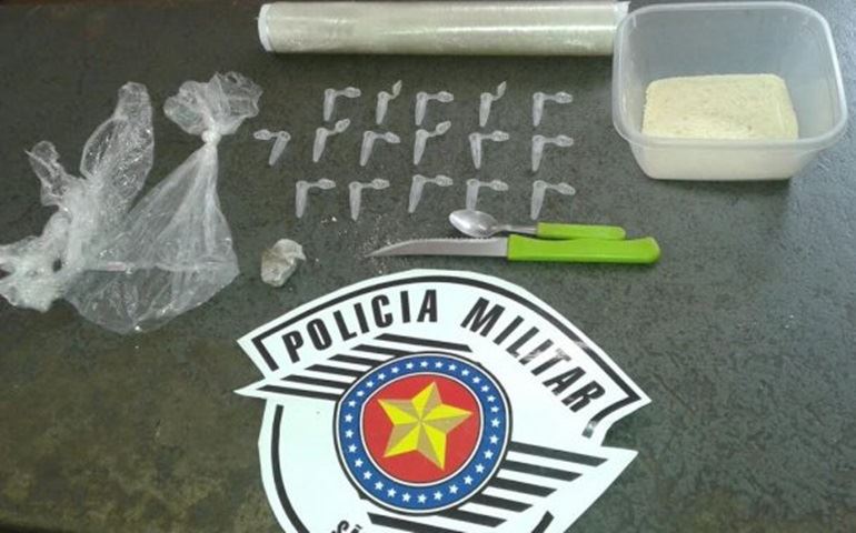 POLÍCIA MILITAR PRENDE TRAFICANTE EM CERQUEIRA CÉSAR